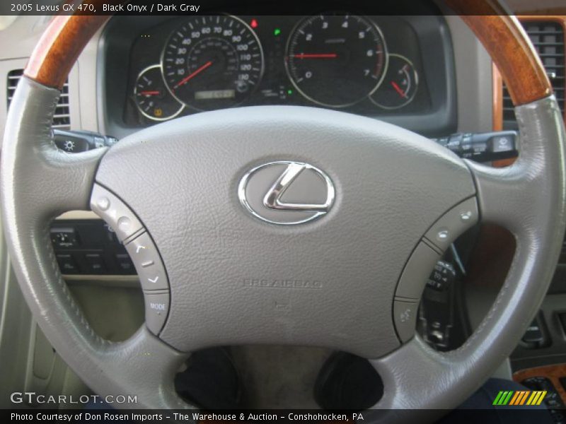 Black Onyx / Dark Gray 2005 Lexus GX 470