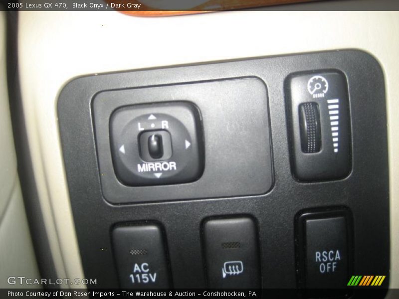 Black Onyx / Dark Gray 2005 Lexus GX 470