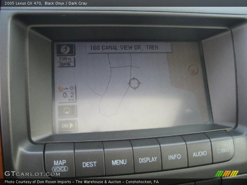 Black Onyx / Dark Gray 2005 Lexus GX 470