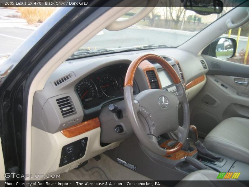 Black Onyx / Dark Gray 2005 Lexus GX 470