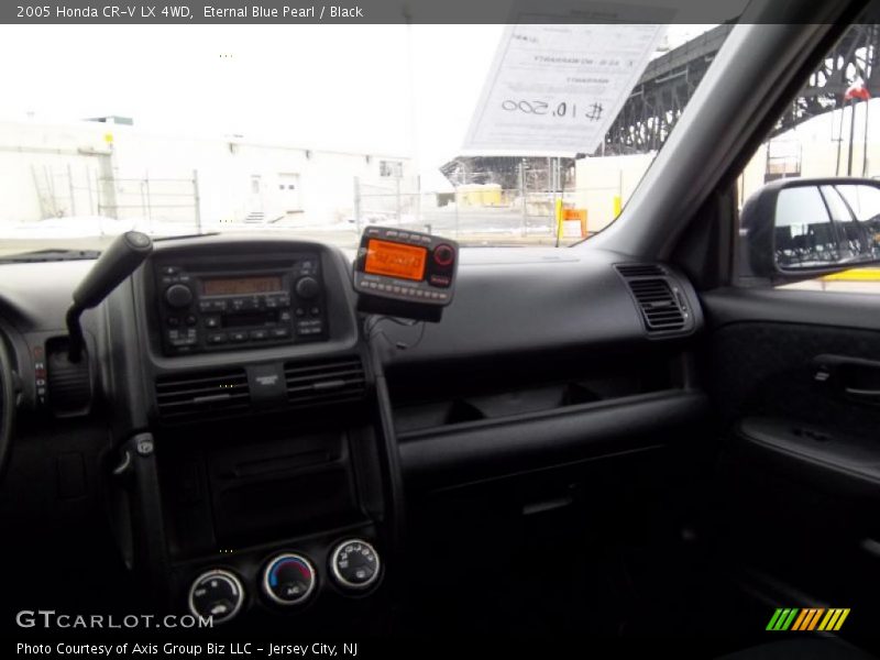 Eternal Blue Pearl / Black 2005 Honda CR-V LX 4WD