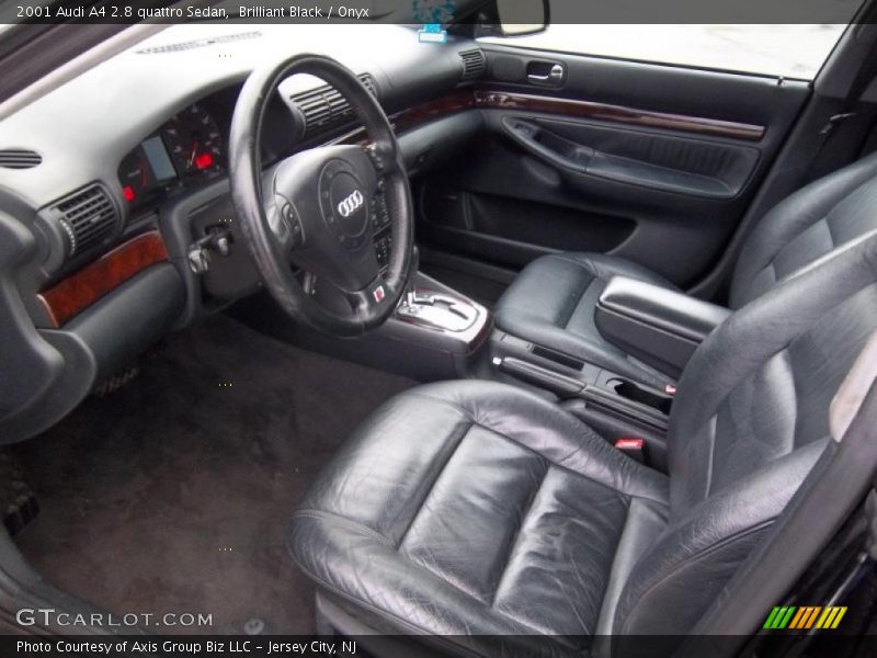  2001 A4 2.8 quattro Sedan Onyx Interior