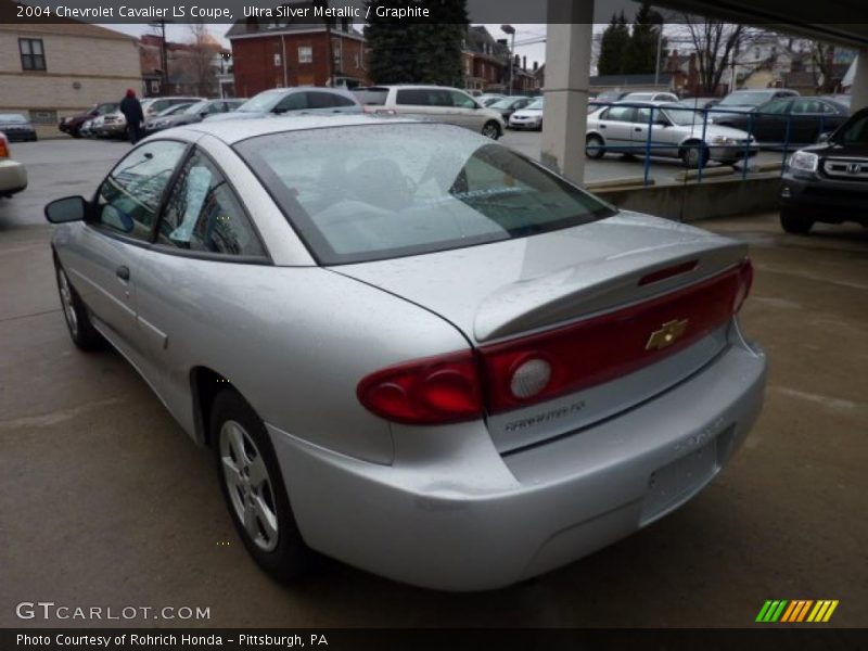 Ultra Silver Metallic / Graphite 2004 Chevrolet Cavalier LS Coupe