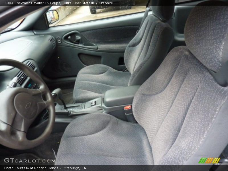  2004 Cavalier LS Coupe Graphite Interior