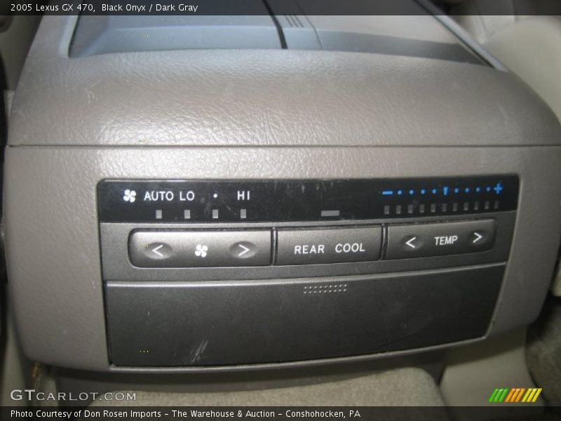 Black Onyx / Dark Gray 2005 Lexus GX 470