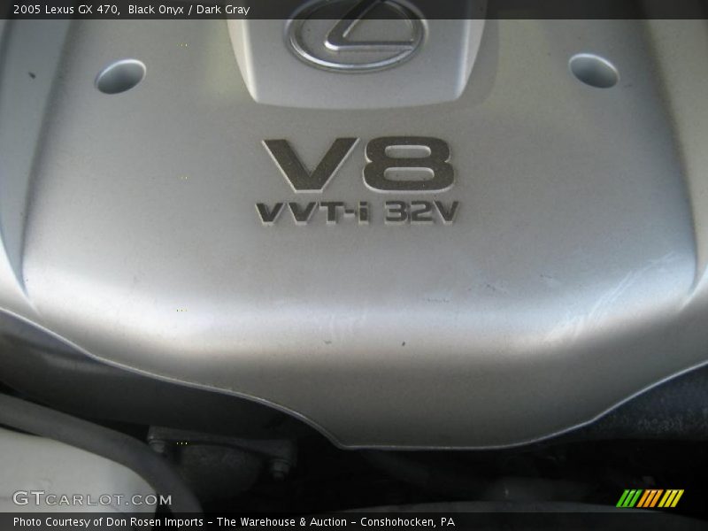 Black Onyx / Dark Gray 2005 Lexus GX 470