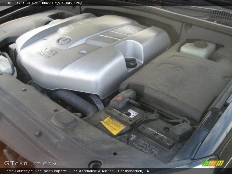 Black Onyx / Dark Gray 2005 Lexus GX 470
