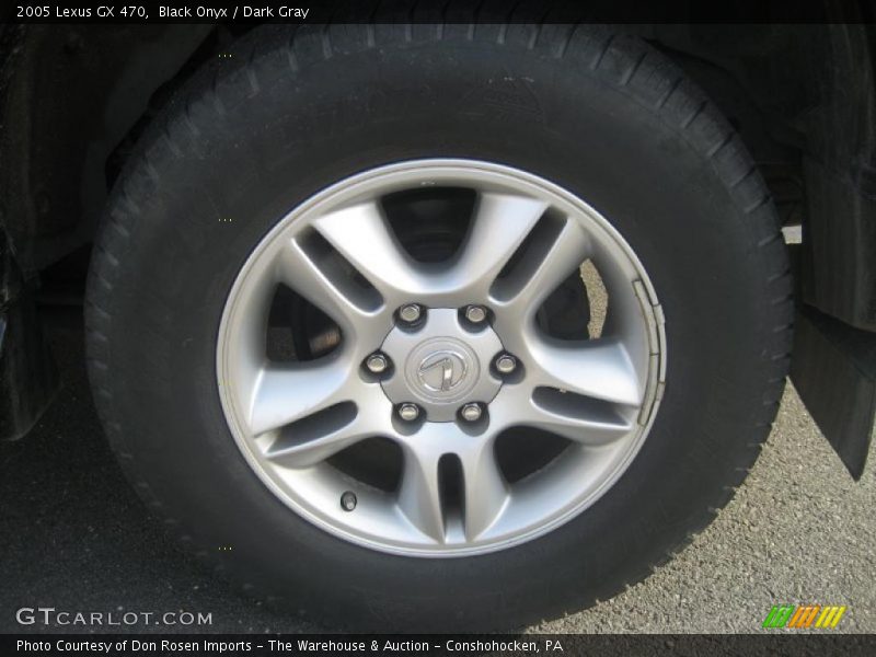 Black Onyx / Dark Gray 2005 Lexus GX 470