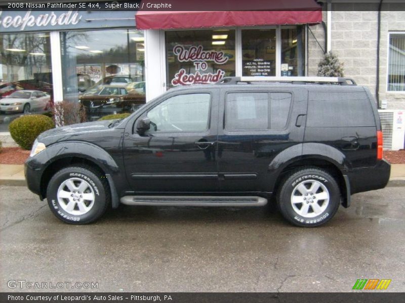 Super Black / Graphite 2008 Nissan Pathfinder SE 4x4