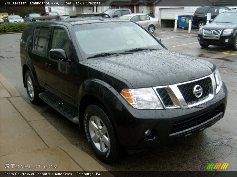 Super Black / Graphite 2008 Nissan Pathfinder SE 4x4