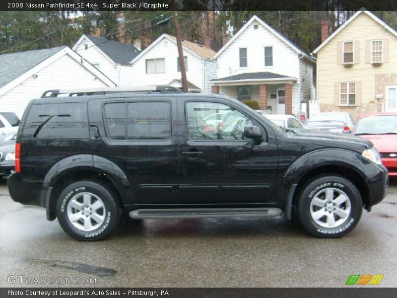 Super Black / Graphite 2008 Nissan Pathfinder SE 4x4