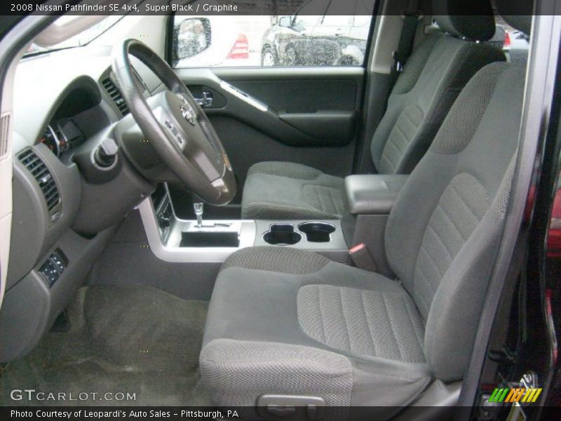 Super Black / Graphite 2008 Nissan Pathfinder SE 4x4