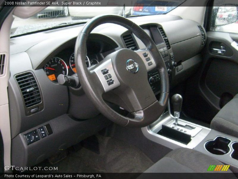 Super Black / Graphite 2008 Nissan Pathfinder SE 4x4