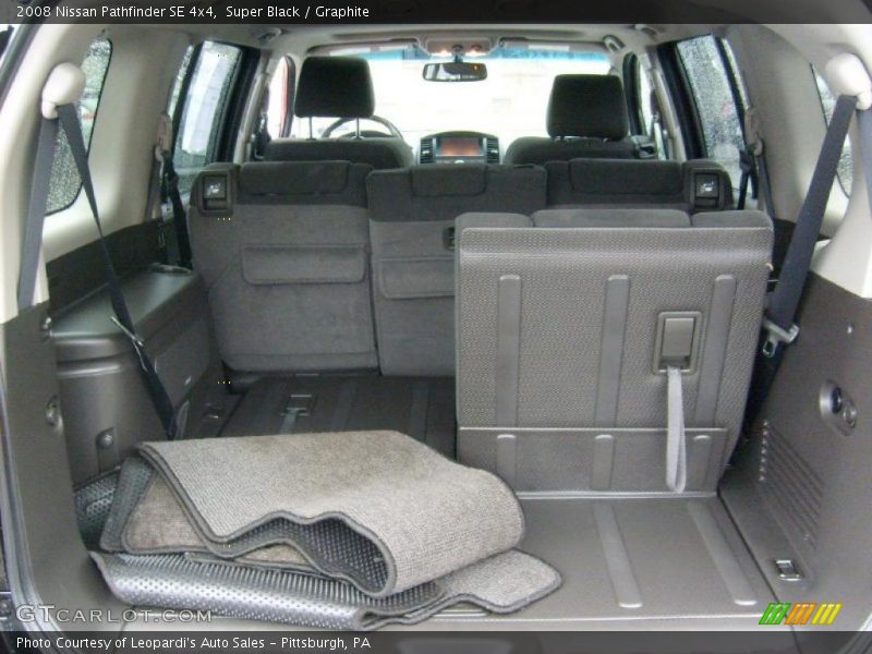 Super Black / Graphite 2008 Nissan Pathfinder SE 4x4