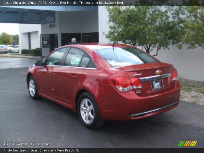  2011 Cruze LT/RS Crystal Red Metallic Tintcoat