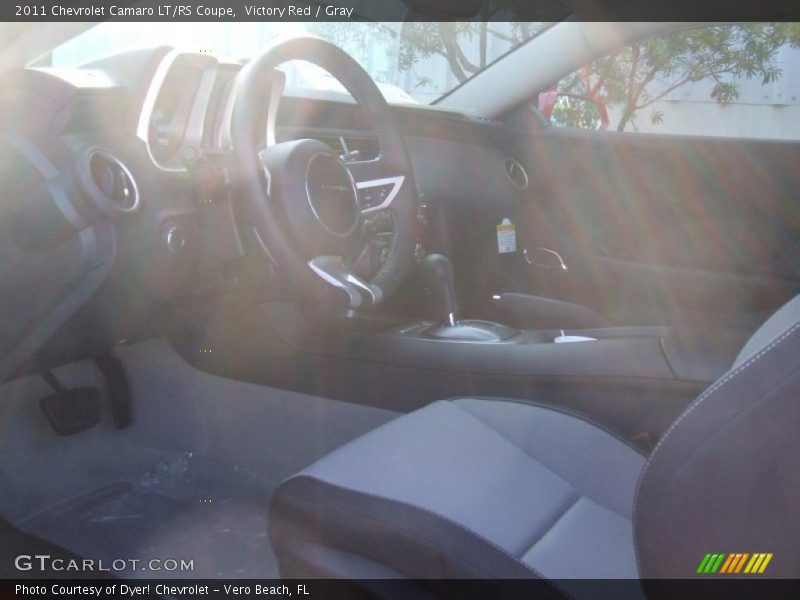 Victory Red / Gray 2011 Chevrolet Camaro LT/RS Coupe