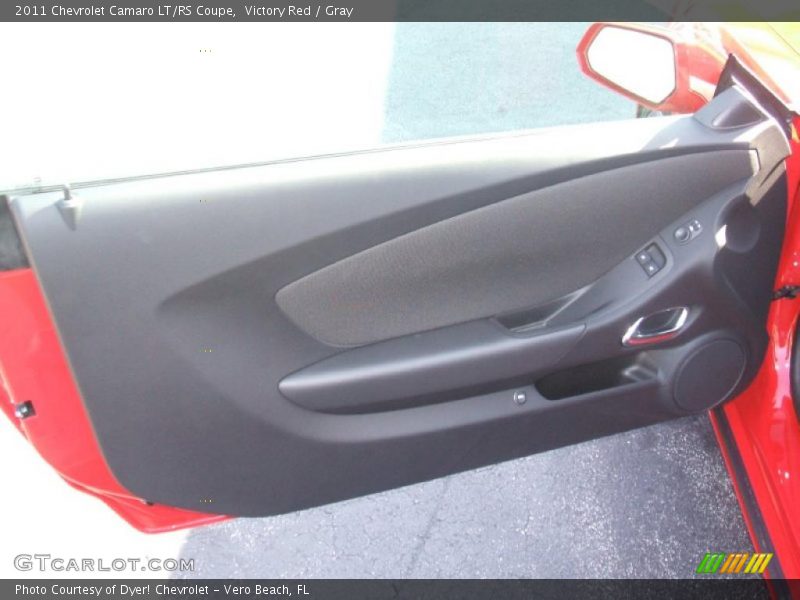Victory Red / Gray 2011 Chevrolet Camaro LT/RS Coupe