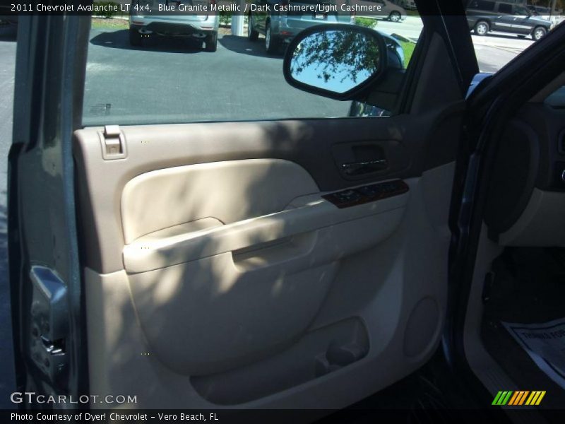 Blue Granite Metallic / Dark Cashmere/Light Cashmere 2011 Chevrolet Avalanche LT 4x4