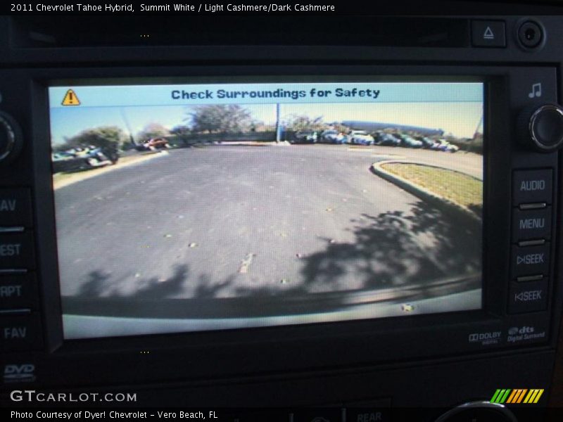 Summit White / Light Cashmere/Dark Cashmere 2011 Chevrolet Tahoe Hybrid