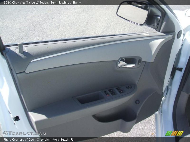 Summit White / Ebony 2010 Chevrolet Malibu LS Sedan