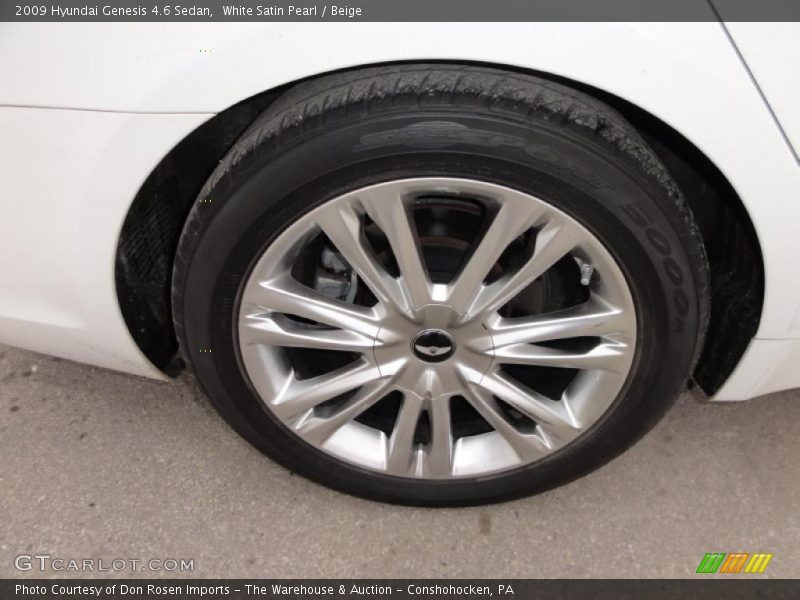  2009 Genesis 4.6 Sedan Wheel