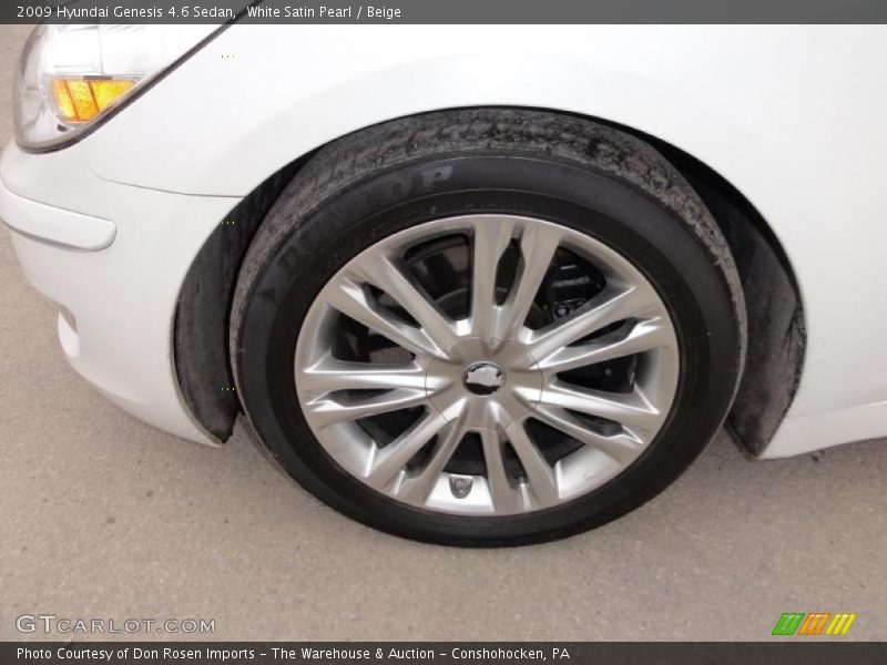  2009 Genesis 4.6 Sedan Wheel