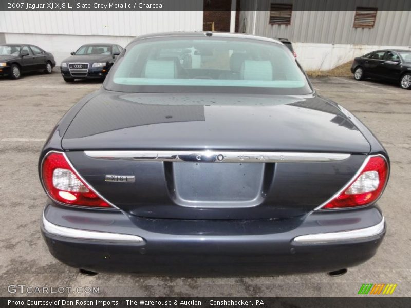 Slate Grey Metallic / Charcoal 2007 Jaguar XJ XJ8 L