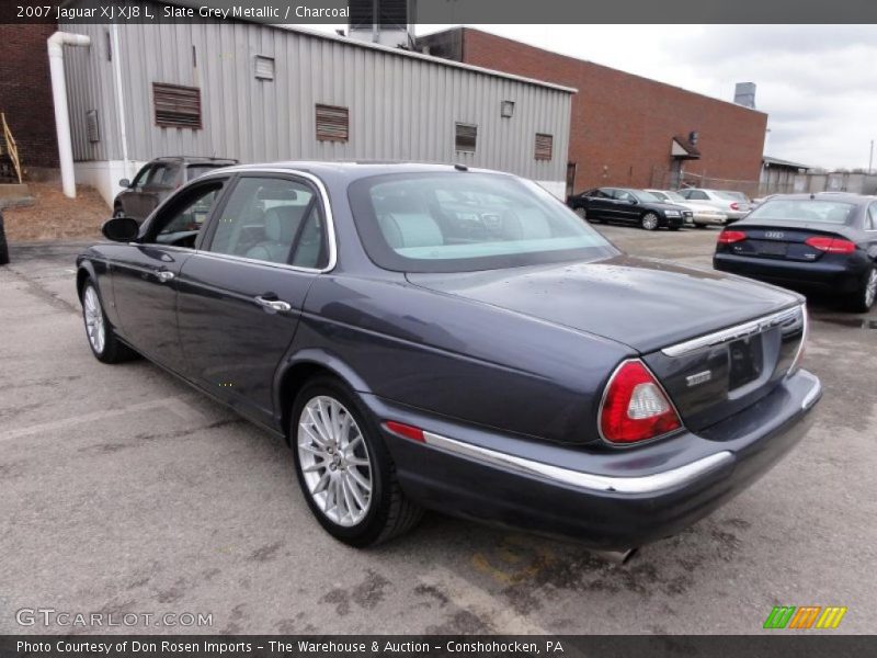 Slate Grey Metallic / Charcoal 2007 Jaguar XJ XJ8 L