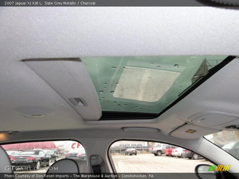 Slate Grey Metallic / Charcoal 2007 Jaguar XJ XJ8 L