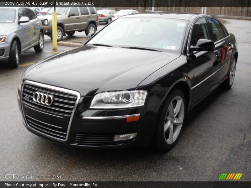 Front 3/4 View of 2008 A8 4.2 quattro