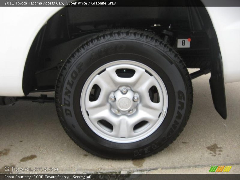 Super White / Graphite Gray 2011 Toyota Tacoma Access Cab