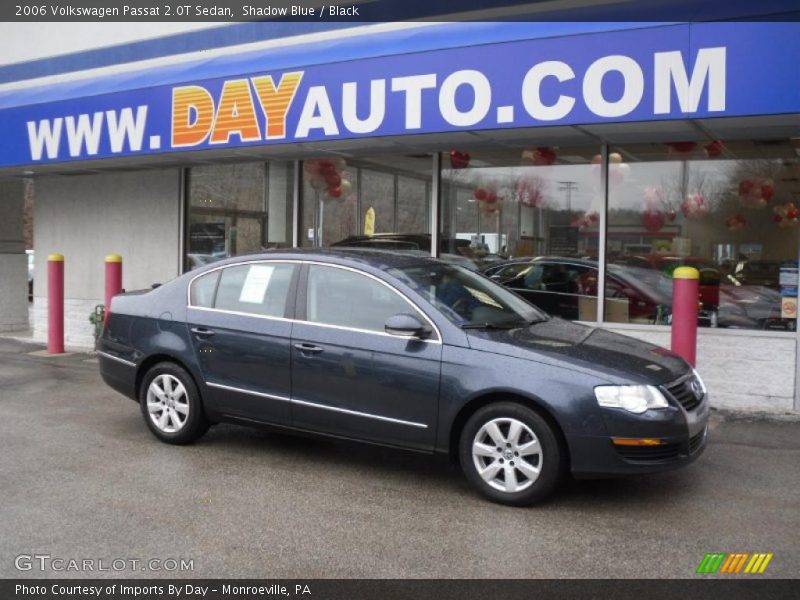 Shadow Blue / Black 2006 Volkswagen Passat 2.0T Sedan