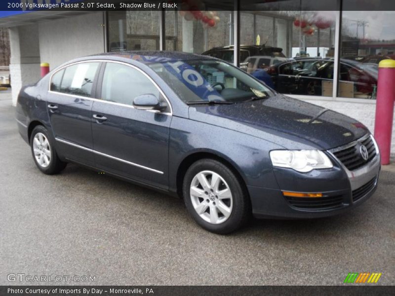 Shadow Blue / Black 2006 Volkswagen Passat 2.0T Sedan