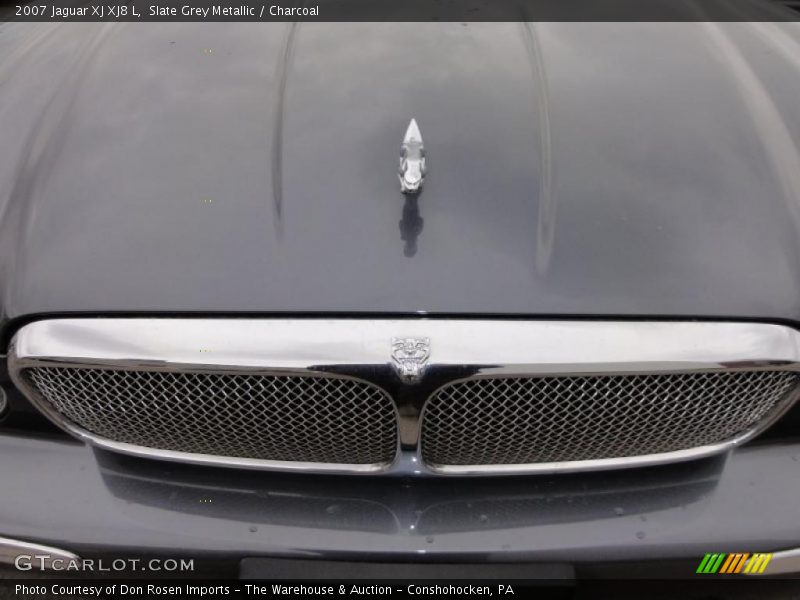 Slate Grey Metallic / Charcoal 2007 Jaguar XJ XJ8 L