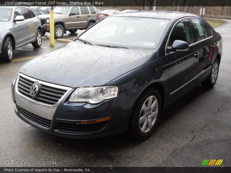 Shadow Blue / Black 2006 Volkswagen Passat 2.0T Sedan