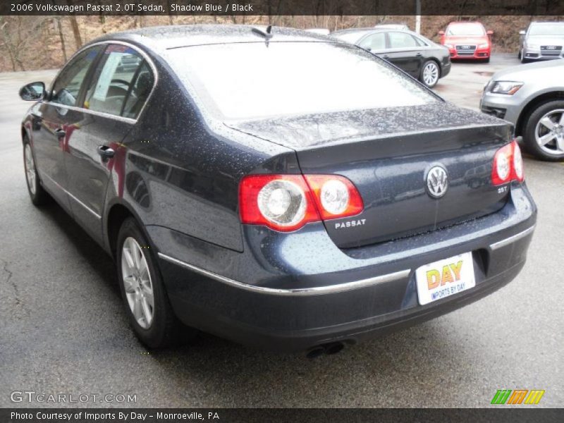 Shadow Blue / Black 2006 Volkswagen Passat 2.0T Sedan