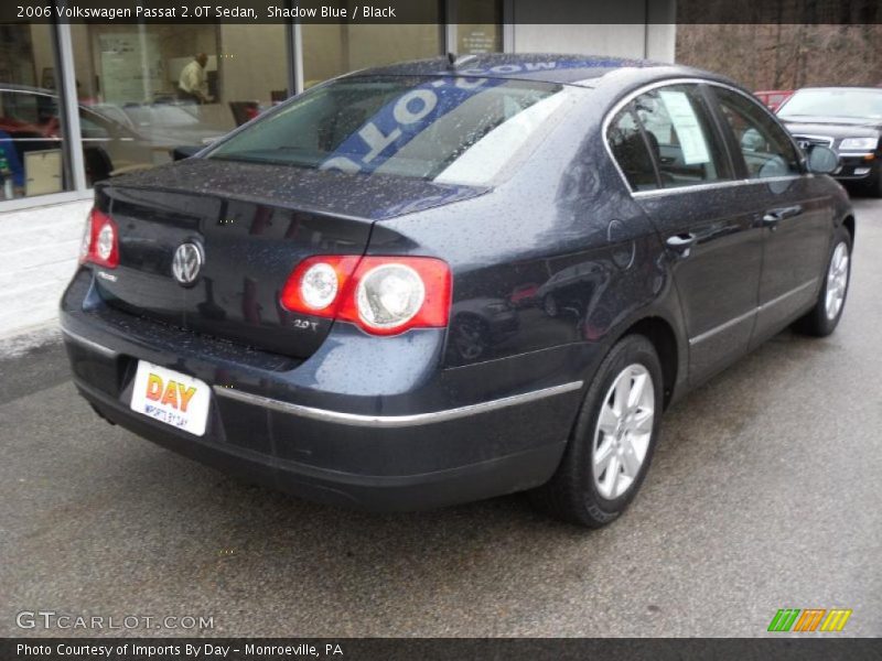 Shadow Blue / Black 2006 Volkswagen Passat 2.0T Sedan