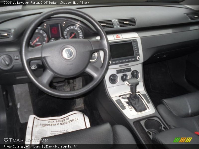 Shadow Blue / Black 2006 Volkswagen Passat 2.0T Sedan