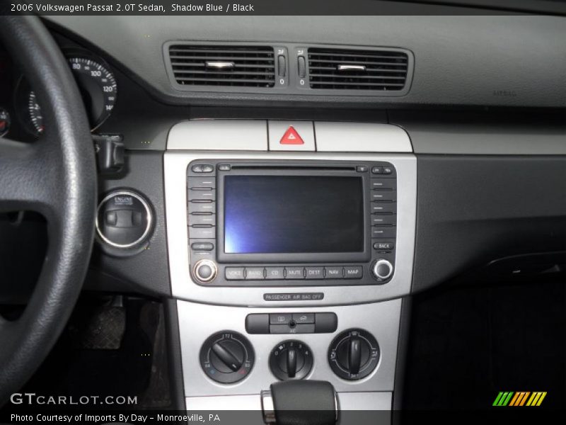 Shadow Blue / Black 2006 Volkswagen Passat 2.0T Sedan