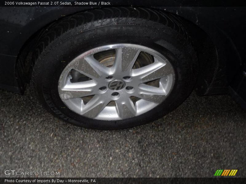 Shadow Blue / Black 2006 Volkswagen Passat 2.0T Sedan
