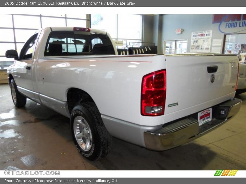 Bright White / Dark Slate Gray 2005 Dodge Ram 1500 SLT Regular Cab