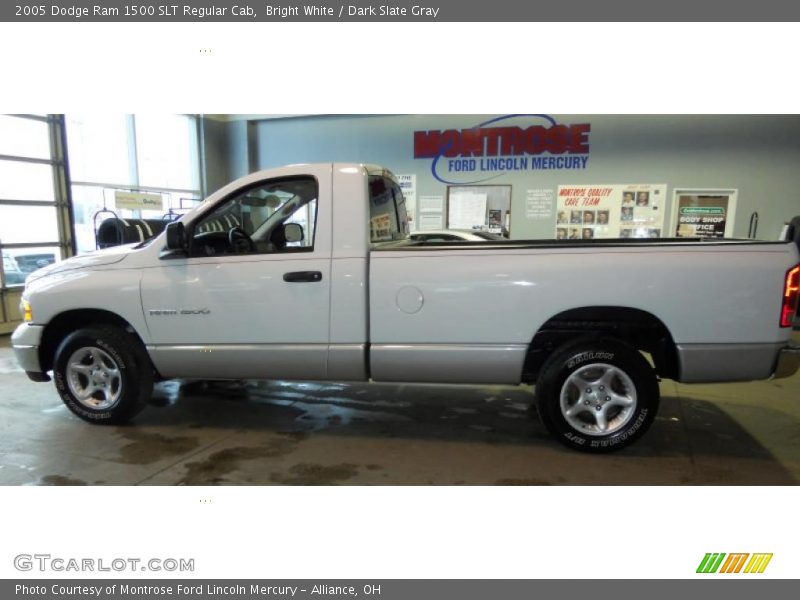 Bright White / Dark Slate Gray 2005 Dodge Ram 1500 SLT Regular Cab