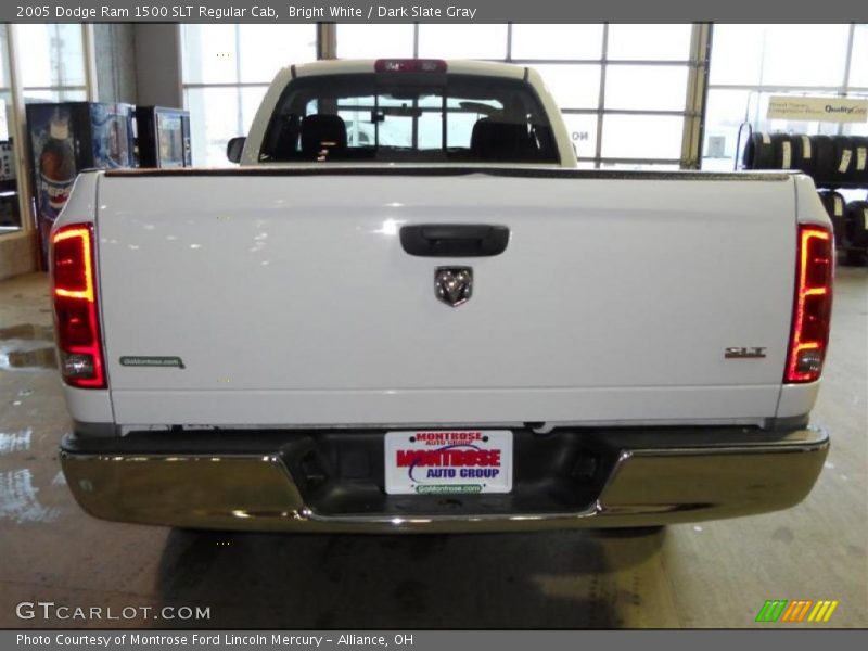 Bright White / Dark Slate Gray 2005 Dodge Ram 1500 SLT Regular Cab
