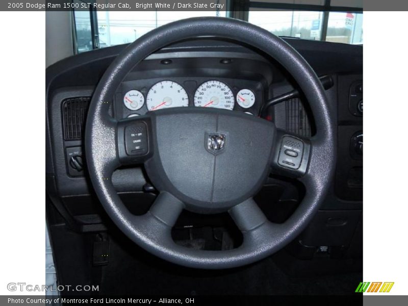 Bright White / Dark Slate Gray 2005 Dodge Ram 1500 SLT Regular Cab
