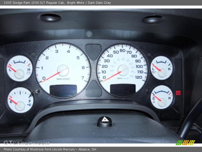 Bright White / Dark Slate Gray 2005 Dodge Ram 1500 SLT Regular Cab