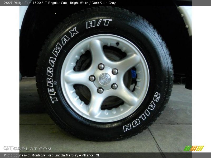 Bright White / Dark Slate Gray 2005 Dodge Ram 1500 SLT Regular Cab