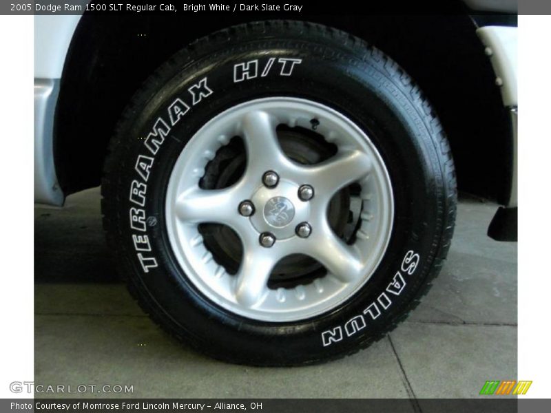Bright White / Dark Slate Gray 2005 Dodge Ram 1500 SLT Regular Cab