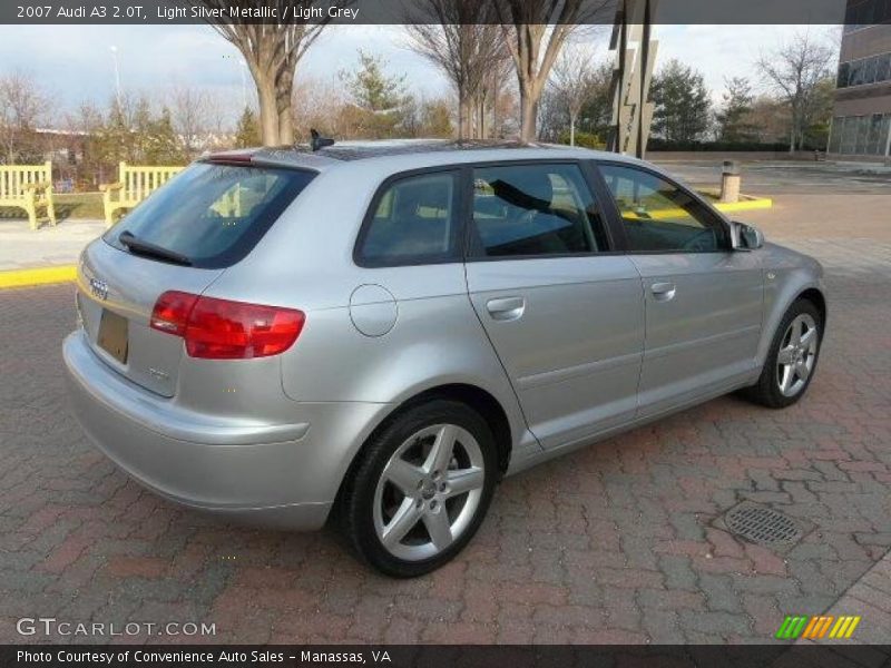  2007 A3 2.0T Light Silver Metallic