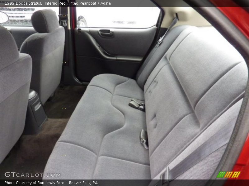 Inferno Red Tinted Pearlcoat / Agate 1999 Dodge Stratus
