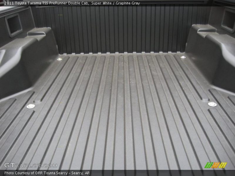 Super White / Graphite Gray 2011 Toyota Tacoma TSS PreRunner Double Cab